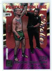 Sean O'Malley [Purple Laser] #8 Ufc Cards 2022 Panini Donruss UFC Production Line Prices