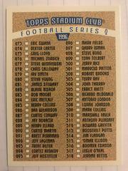 Checklist 273-360 Football Cards 1996 Stadium Club Prices