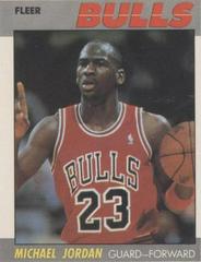 Michael Jordan #59 Basketball Cards 1987 Fleer Prices