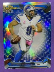 Matthew Stafford [Blue Refractor] #3 Football Cards 2013 Topps Finest Prices