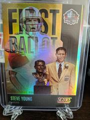 Steve Young [Gold Zone] Football Cards 2022 Panini Score First Ballot Prices