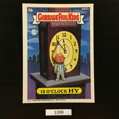 12 O'Clock HY #485a 1988 Garbage Pail Kids Prices