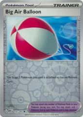 Big Air Balloon [Reverse Holo] #155 Pokemon Scarlet & Violet 151 Prices