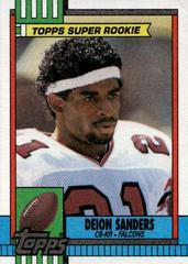 Deion Sanders #469 Football Cards 1990 Topps Tiffany Prices