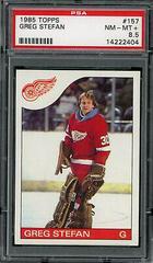 Greg Stefan Hockey Cards 1985 Topps Prices