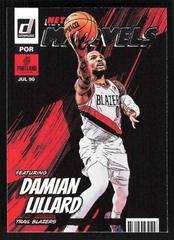 Damian Lillard #15 Basketball Cards 2022 Panini Donruss Net Marvels Prices