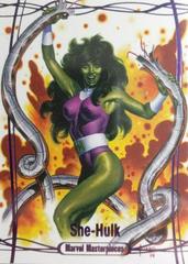 She-Hulk [Purple Foil] #76 Marvel 2016 Masterpieces Prices