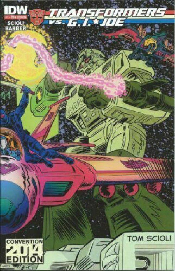 Transformers vs. G.I. Joe [Convention] #1 (2014) Comic Books Transformers vs. G.I. Joe