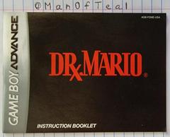 Manual  | Dr. Mario [Classic NES Series] GameBoy Advance