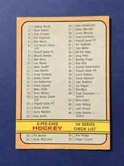 Checklist 1 Hockey Cards 1972 O-Pee-Chee Prices