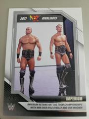 Imperium Wrestling Cards 2022 Panini NXT WWE 2021 Highlights Prices