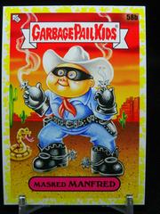 Masked MANFRED [Yellow] #58b Garbage Pail Kids 35th Anniversary Prices