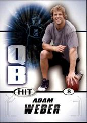 Adam Weber #68 Football Cards 2011 Sage Hit Prices