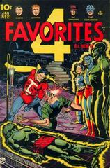 Four Favorites #21 (1946) Comic Books Four Favorites Prices