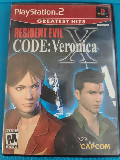 Resident Evil Code Veronica X Greatest Hits Item Box And Manual Playstation 2 4665