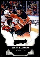 Oscar Klefbom [Super Script Black] #119 Hockey Cards 2020 Upper Deck MVP Prices