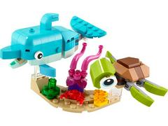 LEGO Set | Dolphin and Turtle LEGO Creator