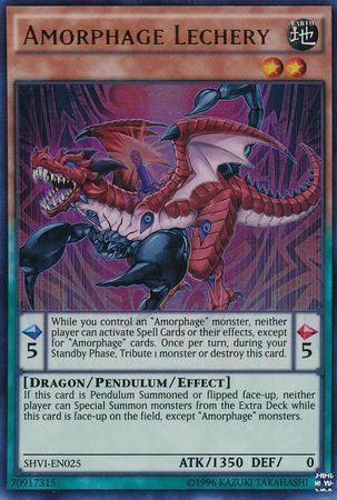 Amorphage Lechery SHVI-EN025 YuGiOh Shining Victories