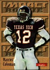 Marcus Coleman #156 Football Cards 1996 Skybox Impact Prices