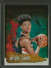 Anfernee Simons [Ruby] Basketball Cards 2018 Panini Court Kings Emerging Artists Prices