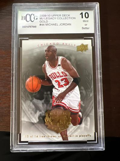 Michael Jordan [Gold] | Graded 10 | 2009 Upper Deck Jordan Legacy