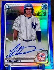 Jasson Dominguez #BSPA-JDO Baseball Cards 2020 Bowman Sapphire Autographs Prices