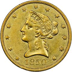 1850 [SMALL DATE] Coins Liberty Head Gold Eagle Prices