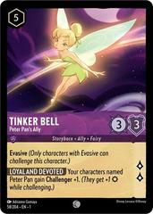 Tinker Bell - Peter Pan's Ally [Foil] #58 Lorcana First Chapter Prices