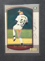 Tim Hudson #28 Baseball Cards 2000 Bowman Prices