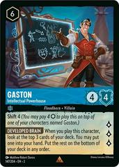 Gaston - Intellectual Powerhouse [Foil] #147 Lorcana Rise of the Floodborn Prices