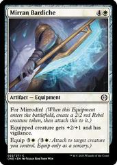 Mirran Bardiche [Foil] #22 Magic Phyrexia: All Will Be One Prices