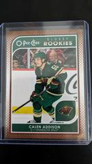 Calen Addison [Bronze] #R-17 Hockey Cards 2021 Upper Deck O Pee Chee Glossy Prices