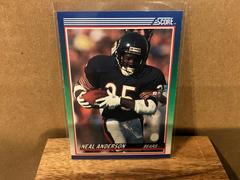 Neal Anderson Football Cards 1990 Panini Score Prices