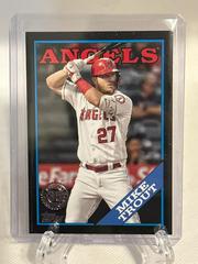 Mike Trout [Black] #2T88-27 Baseball Cards 2023 Topps Series 2 1988 35th Anniversary Prices