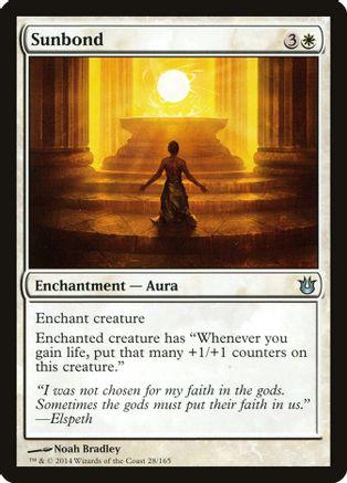 Sunbond [Foil] Magic Born of the Gods