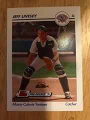 Jeff Livesey Baseball Cards 1991 Impel Line Drive Pre Rookie AA Prices