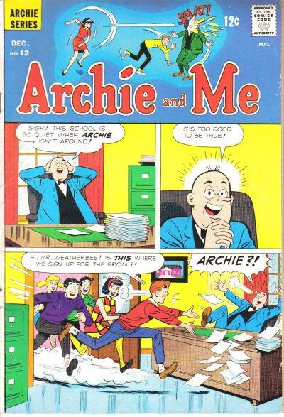 Archie and Me #12 (1966) Comic Books Archie and Me