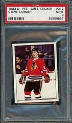 Steve Larmer #312 Hockey Cards 1983 O-Pee-Chee Sticker Prices