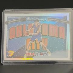 Chet Holmgren [Winter Holo] Basketball Cards 2022 Panini Hoops Rookie Greetings Prices