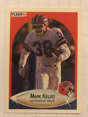 Mark Kelso Football Cards 1990 Fleer Prices