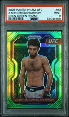 Zabit Magomedsharipov [Neon Green] Ufc Cards 2021 Panini Prizm UFC Prices