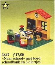 LEGO Set | School Room LEGO Fabuland
