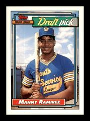 Manny Ramirez #156 Baseball Cards 1992 Topps Prices