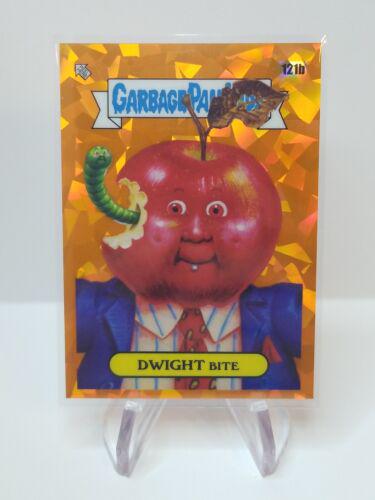 DWIGHT Bite [Orange] #121b Garbage Pail Kids 2021 Sapphire