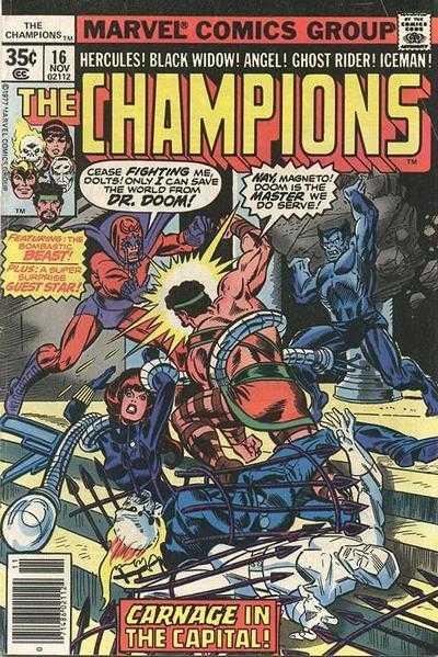 Champions [Jewelers] #16 (1977) Comic Books Champions