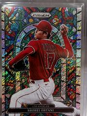 Shohei Ohtani [Shimmer Prizm] Baseball Cards 2022 Panini Prizm Stained Glass Prices