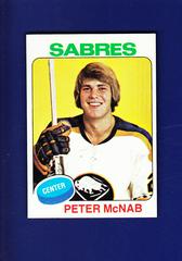 Peter McNab #252 Hockey Cards 1975 Topps Prices