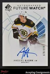 Anders Bjork [Future Watch Autograph] #146 Hockey Cards 2017 SP Authentic Prices