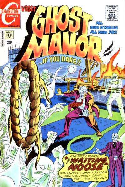 Ghost Manor #3 (1972) Comic Books Ghost Manor