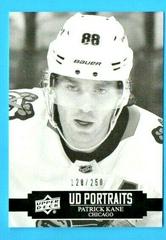 Patrick Kane [Black & White] Hockey Cards 2021 Upper Deck UD Portraits Prices